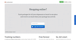 Desktop Screenshot of isratracker.com